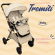 thumbnail image 2 of Carriola Para Bebé Reversible Plegable Tremiti Multiposiciones IBaby beige, 2 of 10