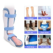 Kids AFO Drop Foot Brace Baby Ankle Foot Orthosis Night Splint for Children Toddler Pediatric Strephenopodia Support Strephexopodia Splint Walking with Shoes or Sleeping