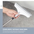 thumbnail image 5 of KONTONTY Wall Cleaning Brush with Handle, White Aluminum and PP, Ideal for Washing Walls, 1 Piece, 5 of 8