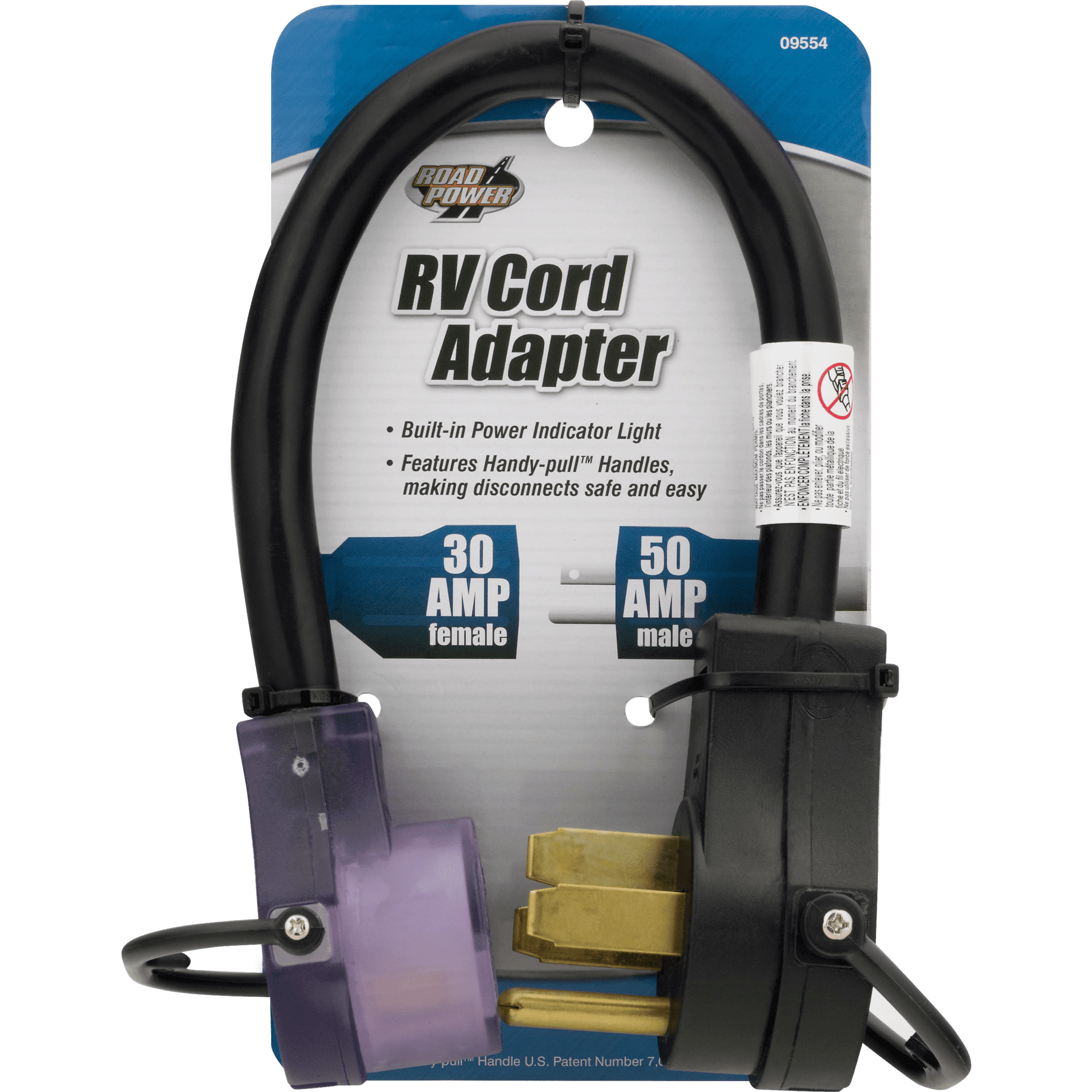 Details about   RV Extension Cord RV Power Cord RV Power Adapter 50AMP  30AMP