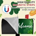 thumbnail image 6 of St Patrick''s Day Mailbox Covers Magnetic Standard Size 21" X 18" Waterproof Green Shamrock Clover Welcome Mailbox Wraps Post Letter Box Cover for Garden Yard Home Decor (St Patricks 5, 21" x 18"), 6 of 6