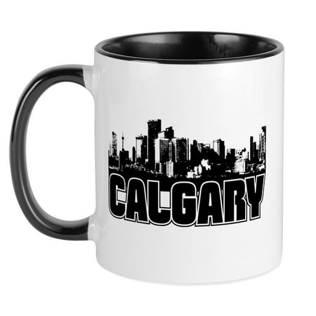 

CafePress - Calgary Skyline Mug - Ceramic Coffee Tea Novelty Mug Cup 11 oz
