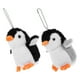 thumbnail image 2 of 2 uds encantador pingüino Animal muñeco de peluche llavero de juguete llavero bolsa colgante juguetes de recuerdo de fiesta para niños niñas gris negro, 2 of 6