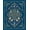 Blue, Pattern 5, variant on ODIKA 4'x6' Dark Green Circuit Washable Area Rug Modern Geometric Flatwoven Design With Intricate Line Motifs Pet Friendly, Non-Shedding for Bedroom, Reading Nook
