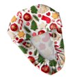 thumbnail image 5 of LTTVQM Christmas Scrub Cap for Women Men Working Cap with Sweatband Adjustable Tie Back Nurse Hats Head Cover, 5 of 6