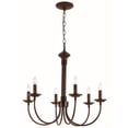 thumbnail image 1 of Trans Glob Lighting 9016 ROB Six Lustres Traditionnels Extérieur-Post-Lumières, Bronze/foncé, 1 of 1