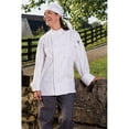thumbnail image 1 of Uncommon Threads 0435-2510 Soho Crossover Chef Coat in White - 6XLarge, 1 of 1