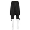 thumbnail image 4 of Pantalon Décontracté pour Hommes - Pantalon Rétro Uni à Bride à la Cheville pour un Confort Quotidien et une Performance Durable, 4 of 8