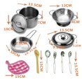 thumbnail image 4 of yingyy 12 Pcs Ensemble de Casseroles et Poêles en Acier Inoxydable pour Enfants Construction, 4 of 4