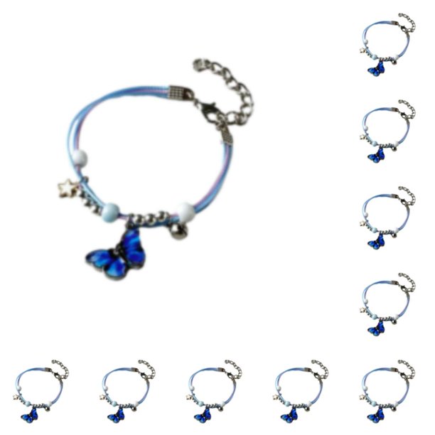 Qarigey elegante y duradera para mujer para cualquier salida para mujer colgante de moda para pareja con hermosa cola de hebilla 312A azul 1 312A Azul 1 10Conjunto