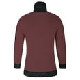thumbnail image 5 of Men's Knitted Turtleneck Pullover Shawl Collar Sweaters Slim Fit High Neck Long Sleeve Winter Jumper Tops, 5 of 8