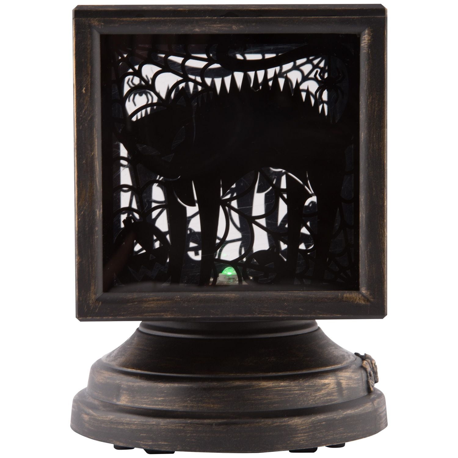 Halloween Lightshow Projection CubeXCube Black Cat Scene (Green)
