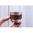 thumbnail image 4 of Small Japanese style 999 Sterling Silver Tea Cup,Handmade Kung Fu Tea Set Accessories,  Master Cup, Drinking Cup Home Gift, 4 of 7