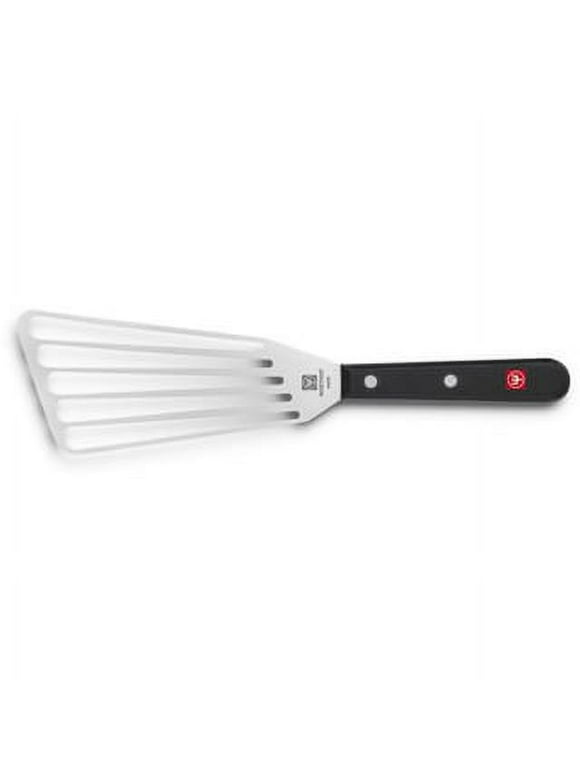 Wusthof 6.5 Inch Offset Slotted Spatula, Gourmet Series | Full Tang, High Carbon Stain-Resistant Steel