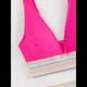 thumbnail image 5 of Bikini de Dos Piezas para Mujer, Cintura Alta, Cuello Halter, Traje de Baño, Rosa, Rojo, XL, 5 of 7