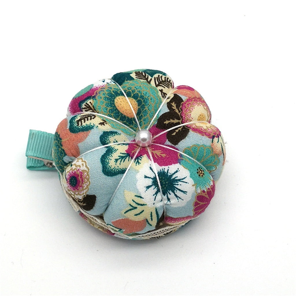 Multipurpose Floral Wrist Pin Cushion Special Gift Decorative Sewing