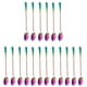 thumbnail image 1 of Cucharaditas de Cafe, Juego de 18 Cuchara de Cafe de Color del Iris Cuchara de Desierto de Helado de Manejar Cuchara de de Coctel Cuchara de Mezcla, 1 of 5