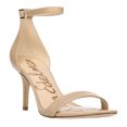 thumbnail image 1 of SAM EDELMAN Womens Beige Adjustable Strap Cushioned Patti Open Toe Stiletto Buckle Leather Dress Sandals 8 M, 1 of 7