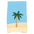 thumbnail image 2 of Simply Daisy 18" x 30" Palm Tree with Christmas Lights Holiday Geometric Print Kitchen Towel, 2 of 2