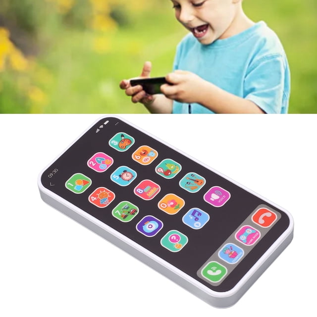 Kids Smart Phone, Kids Cell Phone Touchscreen Toy Multi Modes Musical Phone Toy Early Educational Learning Toy