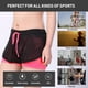 thumbnail image 2 of Pantalones cortos deportivos 2 en 1 para mujer, transpirables, de secado rápido, elásticos, de cintu Abanopi Pantalones cortos deportivos, 2 of 7
