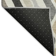 thumbnail image 5 of Addison Rugs Chantille Indoor/Outdoor Transitional Stripes Charcoal Machine Washable Rectangle Rug, 10' x 14', 5 of 8