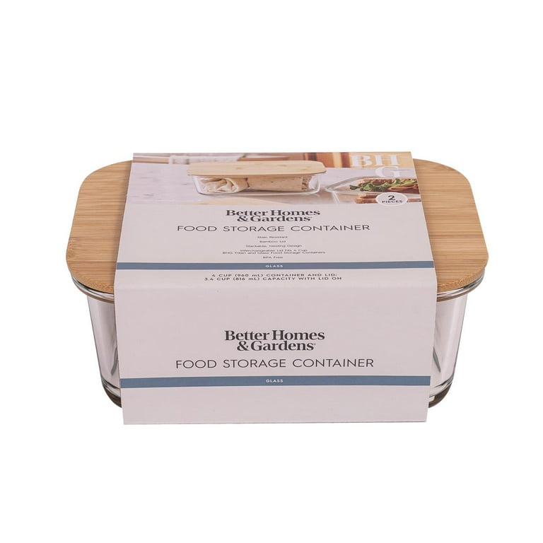 2-piece Beige Pet Food Storage Canister Set with Spoon and Wood Lids 2-piece Beige Pet Food Storage Canister Set with Spoon and Wood Lids