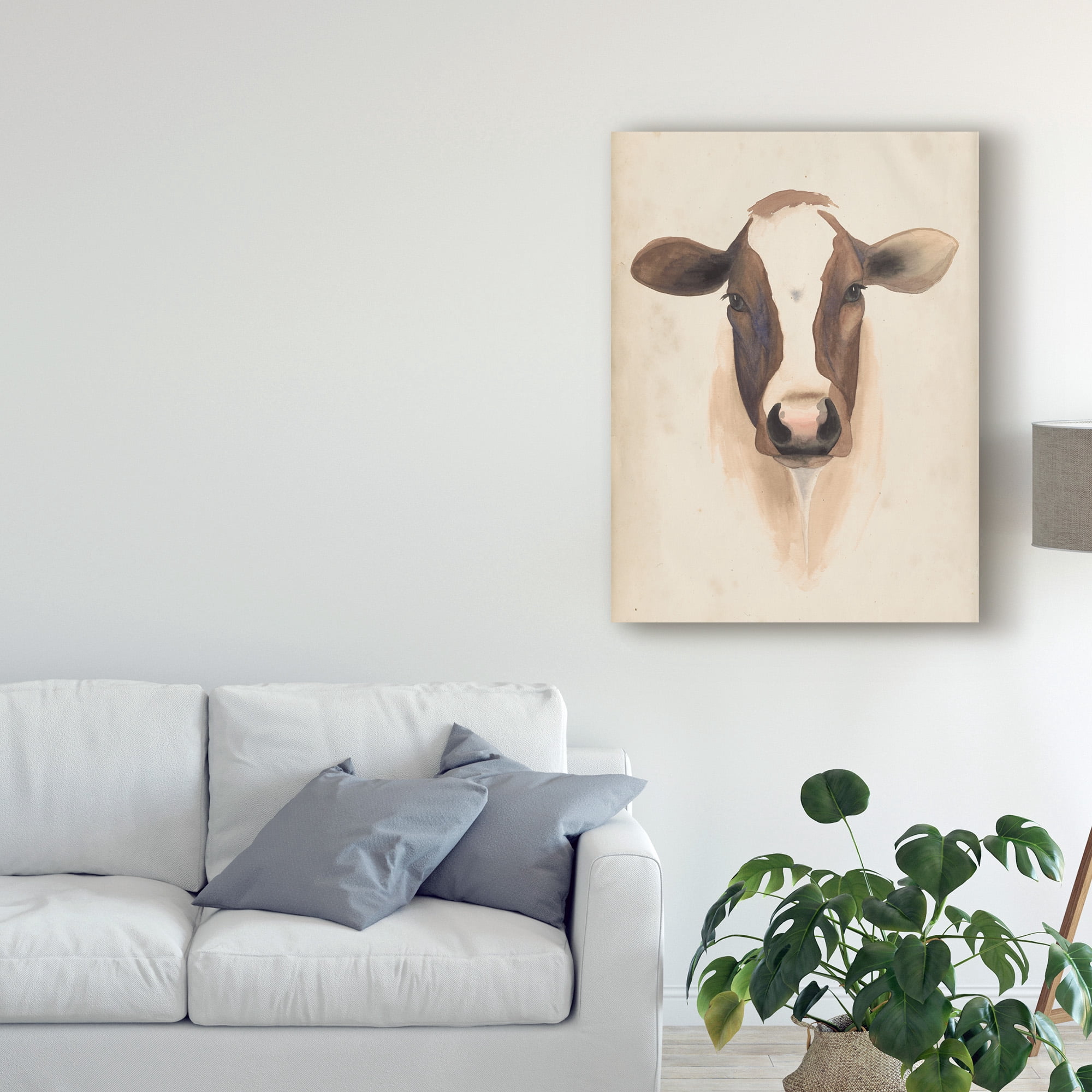Trademark Fine Art 'Watercolor Animal Study VII' Canvas Art by Grace Popp