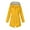 Yellow, variant on jsaierl Women's Raincoat Waterproof Lightweight Rain Jacket Active Outdoor Hooded Packable Plus Size Windbreaker Zip Up Coats
