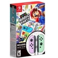 thumbnail image 1 of Super Mario Party + Neon Green/ Neon Pink Joy-con para  Nintendo Switch, 1 of 1