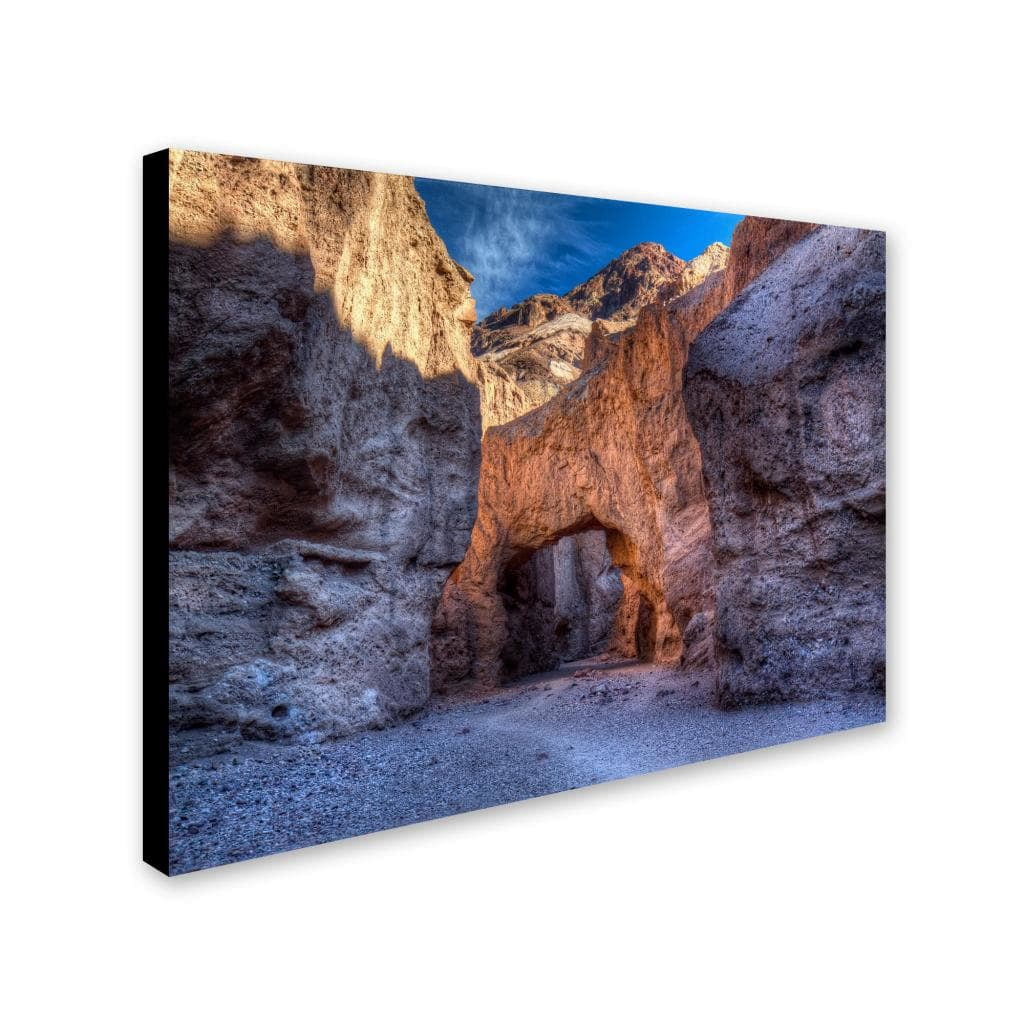 Trademark Fine Art "Natural Bridge" Canvas Art by Pierre Leclerc
