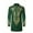 Green, variant on Hpapadks Shirts for Men Long Sleeve African Hot Gold Print Button Down Blouses Mens Dress Shirt Black L