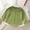 Green, variant on Girls Cardigan Black Ribbed Knit Long Sleeve Button Front Stretchy Soft for Kids Little Kid Big Kid Everyday School Wear,Size 1-2 T