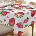 thumbnail image 6 of Spring Summer Floral Flowers Round Tablecloth 60 x 60 Inch, Poppy Bellflower Bloom Decorative Table Cloth Wildflower Dining Table Cover, Butterfly Seasonal Dinner Party Picnic Decoration, 6 of 6