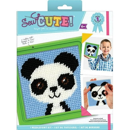 UPC: 0765468734286 | Colorbok Sew Cute Needlepoint Paul Panda