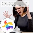 thumbnail image 3 of Presione Bubble Halloween Rainbow Witch Toy Juguetes Educativos Autismo Necesidades Especiales Stress Reliever Silicona Descompresión Juguetes Grandes Regalos Para Niños Kearding HA038424-00, 3 of 6