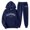 Navy&&100, variant on CONROSES Mens Tracksuits 2 Peice Set Casual Sweat Suit for Men Letter Graphic Y2K Long Sleeve Hoodies Pants Comfy Fall Winter Jogging Track Suits