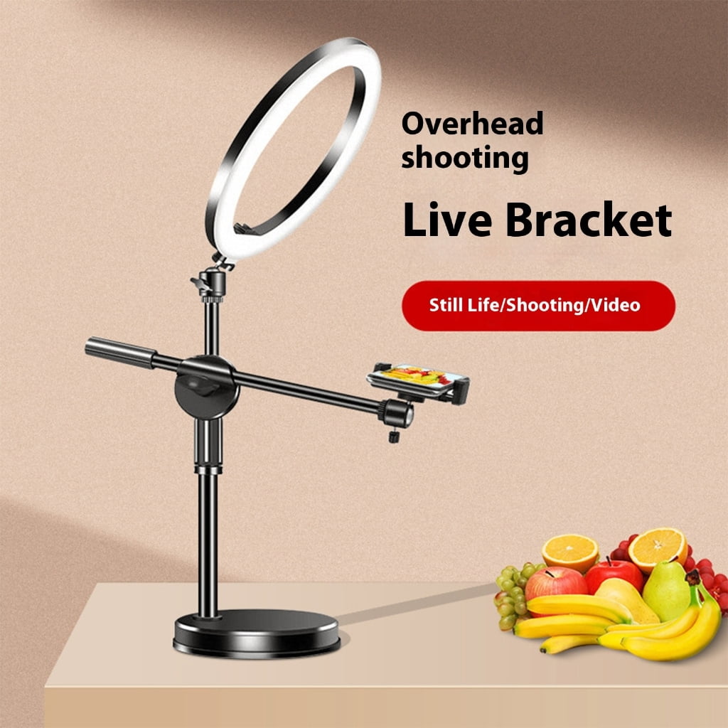 Overhead Mobile Phone Stand Desktop Shootings Phone Holder for Recording Video