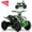 GREEN, variant on Electric 4 Wheeler with Dual Speed 10-15MPH,Off-Road 4 Wheel with 12AH Battery,36V High Power Four Wheeler with 500W Motor,Front & Rear Shock Absorbers, Disc Brake, LED Headlight, Safety Flag,BLUE