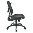 thumbnail image 4 of Office Star Mesh Back & Seat, 2-to-1 Synchro & Lumbar Support Managers Chair, Black, 4 of 5