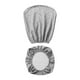 thumbnail image 4 of Funda para silla giratoria de 2 piezas, funda protectora elástica extraíble para muebles Gris, 4 of 9
