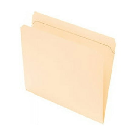 UPC: 0011491017866 | Office Depot Brand Reinforced Tab File Folders  Straight Cut  Letter Size  Manila  Pack of 100  ODR752