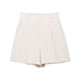 thumbnail image 4 of HH TRAF Pantalones cortos de verano para mujer, de color liso, ajustados, con cremallera y botones, elegantes, de cintura alta y bolsillos, 4 of 5