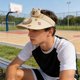thumbnail image 4 of Sombrero de sol de verano con ventilador USB recargable incorporado, malla transpirable, velocidades ajustables, plástico ligero, portátil para actividades al aire libre y estudiantes., 4 of 6