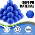 thumbnail image 2 of BlinkLLX 40 Pcs Foam Golf Practice Balls Bulk Realistic Feel Limited Flight Training Balls Soft for Outdoor Swing Indoor Backyard Training, 2 of 7