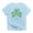 Sky Blue, variant on CafePress - St Paddys Day Shamrock Infant T Shirt - Infant T-Shirt