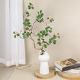 thumbnail image 4 of Sunjoy Tech Pastoral Style Realistic Artificial Vine No Watering Not Withering Simulation Lotus Leaves Table Decoration Photography Prop, 4 of 8