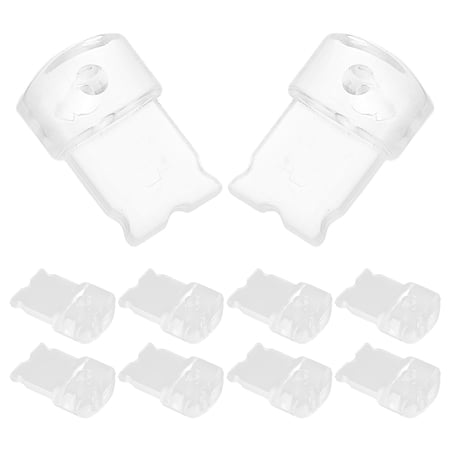 LOLIPPYY 10pcs Phone Dust Plugs Transparent PVC Protection During Storage