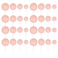 thumbnail image 3 of Decoraciones para Pasteles Ephlyn 30 Piezas Bolas de Espuma Rosa Claro, 3 of 7