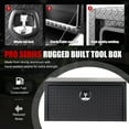 thumbnail image 4 of Jopath Aluminum Underbody Truck Tool Box Heavy Duty Underbed Toolbox Tool Storage Organizer Chest With Lock And Keys, Waterproof Trailer Box, For Pickup Truck Atv Rv Trailer 36 Inch, 4 of 7